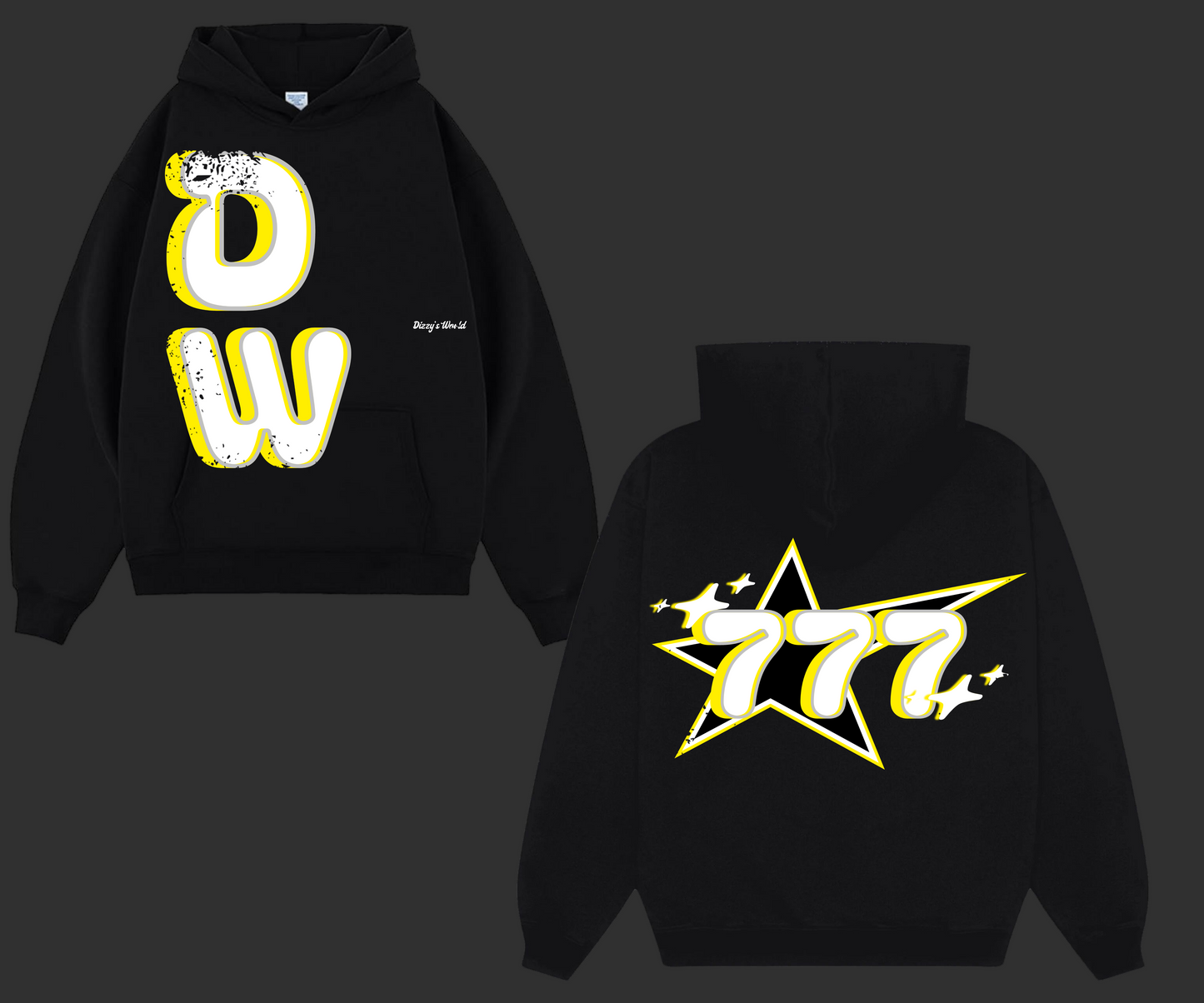 Baggy "Dizzy'sWorld777" Hoodie